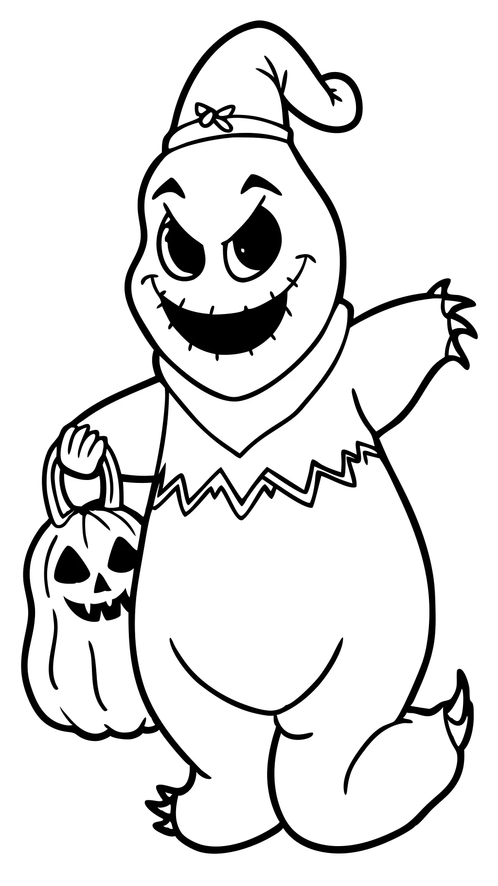 coloriage oogie boogie